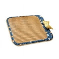 thumbnail image 3 of Dog Rattan Cooling Mat Bite Resistant Comfortable Breathable Cat Cooling Mat for Summer L Blue, 3 of 12