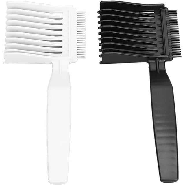 Peine para Cortar el Pelo, Peines para el Cabello que Se Desvanecen, Dientes Redondeados, Ergonómico para Estilo de Cabello con Aceite