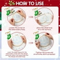 thumbnail image 3 of Dalrosia Christmas Embroidery KIT,Adults Kids DIY Handmade,Hand Embroidery Starter Kits with Stamped Embroidery Pattern,for Christmas Embroidery Kits for Adults Beginners Starter, 3 of 6