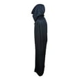 thumbnail image 5 of HPO Reversible Hooded Cape Costume for Adult Men, Black and Purple, 5 of 7