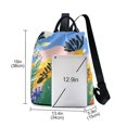 thumbnail image 3 of FORMRS Women's Travel Backpack Purse Anti-Theft Hidden Pockets Casual Shoulder Bag, Colorful Landscape, 3 of 7