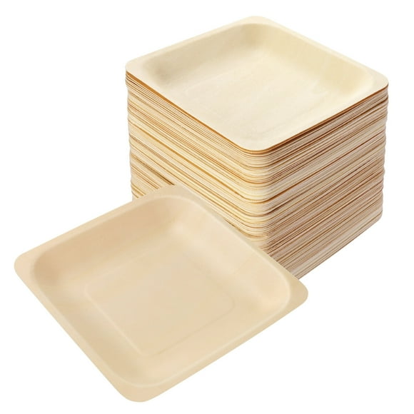 Disposable Wooden Plates