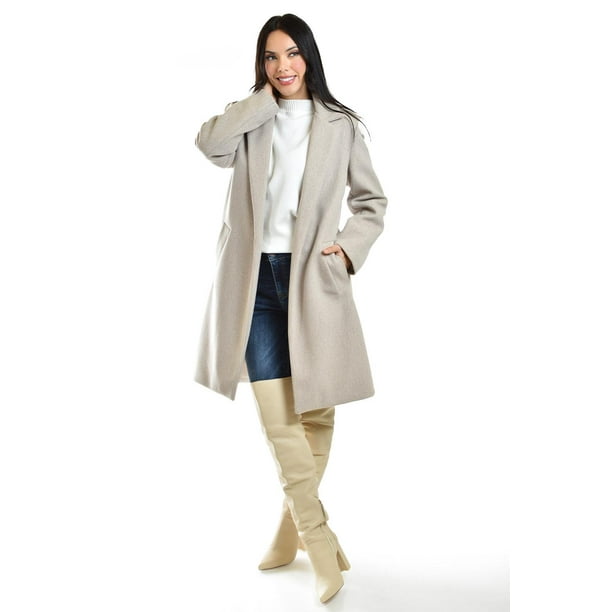 Abrigo Semi Formal Roman Fashion Juvenil 2103 Beige M