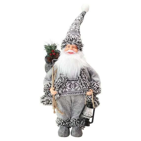 Clearance!!!Christmas Decoration Simulation Elderly Luminous Ornament E Model (without Batteries, Need to Bring Your Own 3 AAA Batteries)