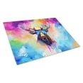 thumbnail image 3 of Carolines Treasures DAC3985LCB 15 x 12 in. Hippie Animal Giraffe Glass Cutting Board, 3 of 18