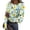 Dark Blue, variant on Women's Tops Long Sleeve Vintage Floral Print Blouses Slim Fitted Fashion Tunic Tops Dressy Casual Round Neck Fall Summer T Shirts Purple XL