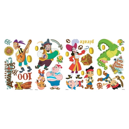 Jake and the Neverland Pirates Peel and Stick Wall Decals