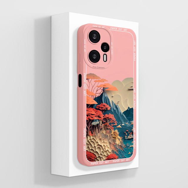 For Xiaomi Poco F5 Pro Phone Case Aesthetic Full Protection Soft Liquid Silicone Anti Choc Back Cover For Poco F 5 F5Pro PocoF5 TYP469 Poco F5 Pro