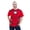 Armor Red Iron Man, variant on Marvel Avengers Men's Cosplay Short Sleeve T-Shirt Navy Captain America