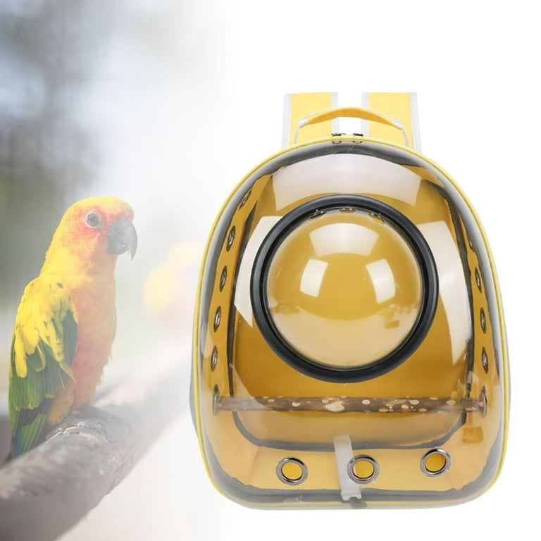 Carriers For Parrots Parrot Travel Cage, Parrot Carrier Travel Bag, Parakeet Cage, Small Pet Carrier Bag With Standing Perch & Tray, Breathable Portable Bird Cage For Small Animals Parrot Carriers For Sale