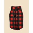thumbnail image 2 of 1pc Waterproof And Windproof Plaid Contrast Color Pet Jacket, Thickened For Medium And Small Dogs And Cats, Suitable For Autumn And Winter, 2 of 4
