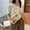 White, variant on High-End Leather Crossbody Bag with Adjustable Strap for Women, Black