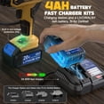 thumbnail image 3 of Compresor de aire inflador de neumáticos LIVOWALNY 20V Max inalámbrico, 3 of 7
