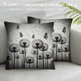 thumbnail image 3 of JEUXUS Dandelion Butterflies Throw Pillow Cover Decor for Bedroom Office, 3 of 5