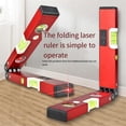thumbnail image 3 of Multifunctional Aluminum Alloy Folded Laser Level Line Horizontal Vertical Angular Quick Accurate Leveling Magnetism, 3 of 4