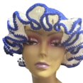 thumbnail image 2 of Sombrero de pescador de encaje tejido a mano, sombrero de adulto, sombrero de lana con volantes, sombrero tipo jersey de moda para Halloween, 2 of 6