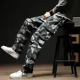 thumbnail image 5 of Pantalones de camuflaje multibolsillos de gran tamaño para hombre, pantalones cargo de camuflaje de alta calidad estilo Harajuku Emo con múltiples bolsillos y corte regular para hombre, 5 of 5