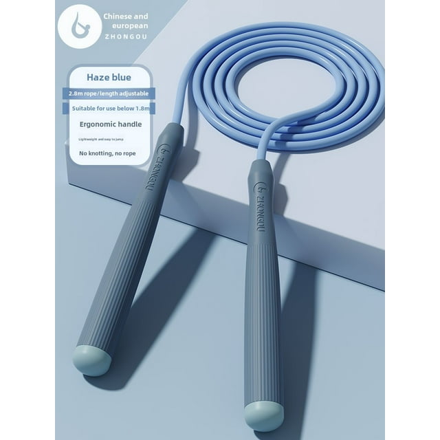 Blue K6 Durable Speed Jump Rope: Ideal for Women, Adults & Students – Perfect for Fitness Workouts, Fat Loss Training, and Competitive Speed Exercises; Easy to Learn for Beginners & Pros Alike.