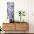 thumbnail image 2 of Stupell Industries Agate Crystal Pattern Gold Purple Abstract Design Canvas Wall Art by Danielle Carson, 2 of 5