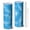 White, variant on 20oz Stainless Steel Skinny Tumbler with Telescopic Straw, Vacuum Insulated Slim Travel Cup, 360° Full Wrap Printed, Fluid Smoke Aurora Art Style