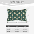 thumbnail image 6 of Fotbe Cute Shiba Pillow Cases - Envelope Closure - Luxury, Extra Soft, Cooling Pillow Covers - Wrinkle, Fade, Stain Resistant-14"x20", 6 of 9