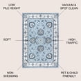 thumbnail image 5 of JONATHAN Y MODERN PERSIAN 8 x 10 Area Rug, Cherie French Cottage - Blue/Cream, MDP505A-8, 5 of 10