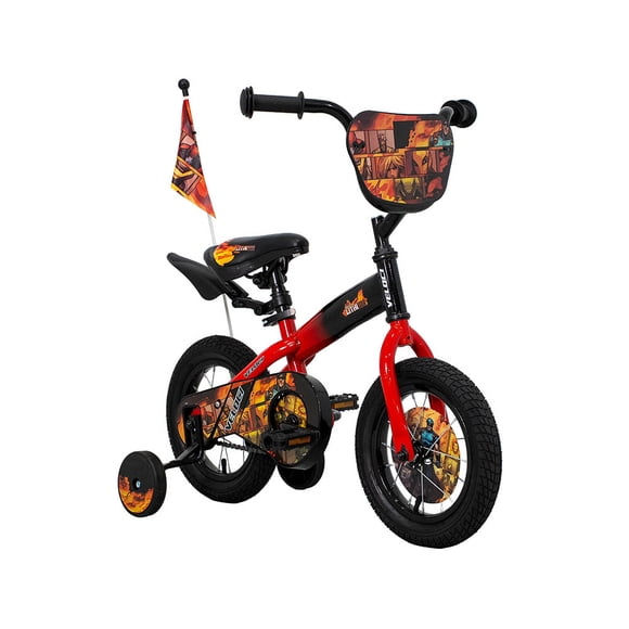 Bicicleta Veloci Lithium Rodada 12 Rojo Infantil