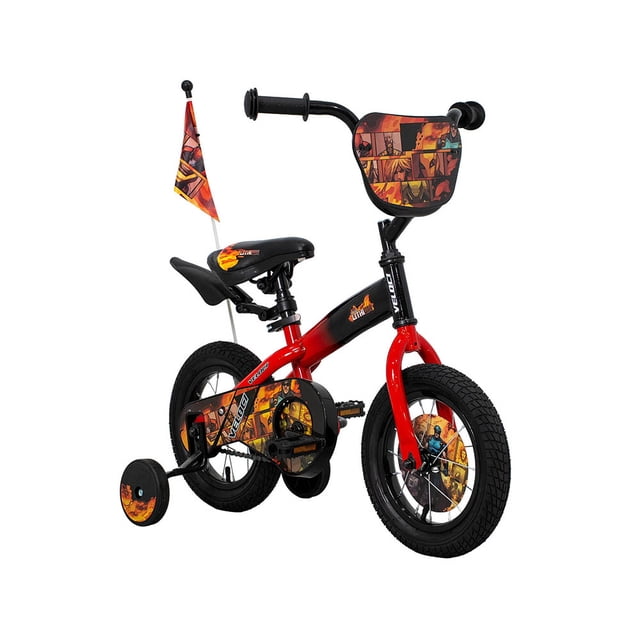 Bicicleta Veloci Lithium Rodada 12 Rojo Infantil