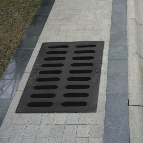 Dense Hollow Design Drain Grate, Outdoor Sewer Cover Outdoor Channel Drainage Cover, Withstand Weights Up To About 4409.25 lbs