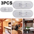 thumbnail image 1 of Likrtyny 10-24V 48 LED RV techo con interruptor basculante para Camper Yacht Boat, 1 of 8