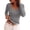 Grey, variant on Women's Fall Lightweight Ribbed Knit Sweaters | Stretchy Cozy Knitwear,Scalloped Scoop Neck,Long Sleeve Shirts,Slim Fitted Pullover,Basic Layering Tops,Cute Casual Outfits