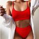 thumbnail image 1 of 2021 traje de baño caliente AliExpress nuevo Bikini Sexy de cintura alta sin espalda rojo Zefei Wu 9024735078265, 1 of 1