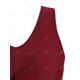 thumbnail image 3 of Hem torcer las hojas de Flamenco de impresión más el tamaño de traje de baño de Tankini Rosegal Camisetas tallas grandes, 3 of 5