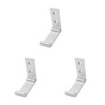 thumbnail image 1 of Kenally Ganchos de pared plegables Herrajes para muebles decorativos Bolsas montadas en la pared para el hogar Perchas Puerta Toalla Herramientas Plata 3piezas Kenally CBP391869, 1 of 6