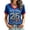 E3-Royal Blue, variant on GIPQJK Women 9.11 Never Forget 25th Anniversary Commemorative T-Shirt American Flag Shirt V Neck Short Sleeve Tshirts 911 Memorial Patriotic We Will Never Forget Tee Tops,Beige XL