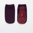 thumbnail image 2 of Fewfanhot Kids Non Slip Grip Ankle Socks Anti Skid Toddler Socks for Age 1-12 Year-old Indoor Home Daycare Use, 2 of 4