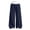 Navy, variant on Yoga Pants for Girls High Waisted Wide Leg Lounge Trousers Flowy Foldover Waist Flare Dance Bottoms Comfy Casual Sweatpants