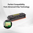 thumbnail image 2 of Toner Jaune Compatible HP W2112X / 206X (avec Puce) par Superink, 2 of 6