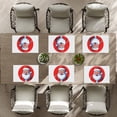 thumbnail image 5 of Non-Slip Christmas Aesthetic Placemats for Dining Table Restaurant Home Deco Washable Vintage Santa Doormat Outdoor Entrance Cartoon Style Stylish Santa Claus Door Mat Indoor 6Pack 17.7"x13", 5 of 5