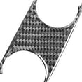 thumbnail image 6 of Soft Carbon Fiber Car Interior Decor Kits For Audi A4 B9 2017-2019 Carbon Fiber Interior Rear Overhead Light Cover Trim Sticker, 6 of 13