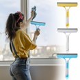 thumbnail image 1 of Window Cleaning Kit under $5! CQCYD 3 in 1 Window Cleaner, Glass Scraper with Squeegee and Sprayer, Household Cleaning Tool for Mirrors Tiles, No Streak Glass Cleaning Brush, Multi Function, 1 of 9