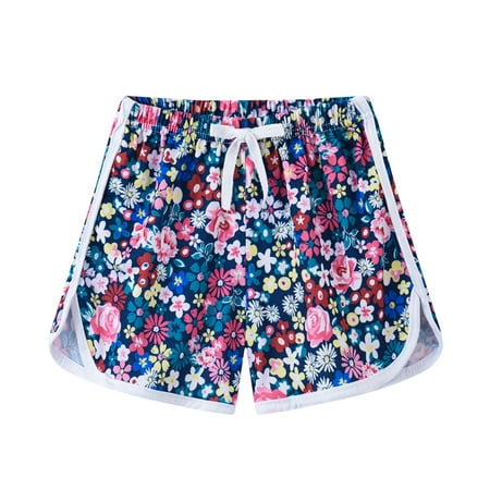 

MPWEGNP Toddler Boys Girls Cartoon Floral Printed Sport Shorts Kids Beach Shorts Shorts Girls Dance Kid Girl Shorts