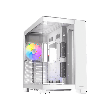 Antec C8 ARGB White, 2x TQR 160mm & 1x TQ 140mm ARGB PWM Fans Included,dual-chamber layout, Type-C, 360mm Radiator Support, Seamless TG Front & Side Panels, RTX 40 compatible, Full-Tower E-ATX PC Case
