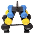 thumbnail image 3 of Open Box BalanceFrom Dumbbell Set with Stand (5lbs, 8lbs, 12lbs set), 3 of 8