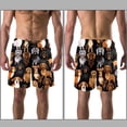 thumbnail image 3 of luoweisi Men's Beach Shorts Quick Dry Swim Trunks with Mesh Lining Dachshund M, 3 of 5