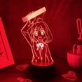 thumbnail image 1 of Luz nocturna LED 3D Toradoras Kushiedas Minori que cambia de color, 1 of 4