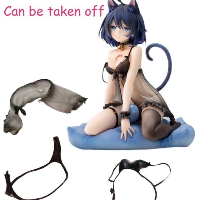 Ecchi Girl-figura de gato de personaje Original, XIer, Anime Hentai Castoff, modelo de colección, muñeca de juguete Fivean unisex