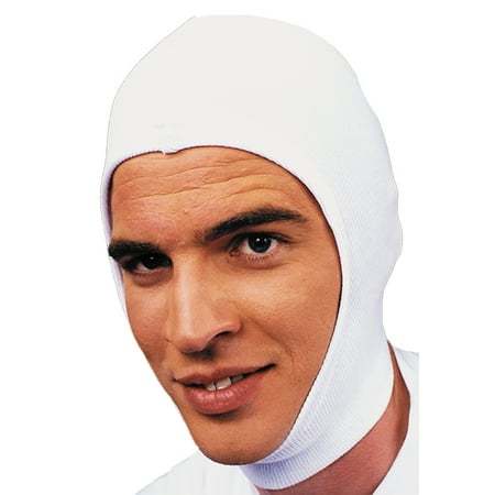 White Stretch Hood Adult Halloween Accessory