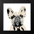 thumbnail image 2 of SD Graphics Studio 15x15 Black Modern Framed Museum Art Print Titled - French Bulldog, 2 of 5