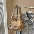 thumbnail image 5 of Women's Elegant Solid Color Shoulder Bag Fashionable Zipper Crossbody Bags Soft Top Handle Handbag Purse, 5 of 12